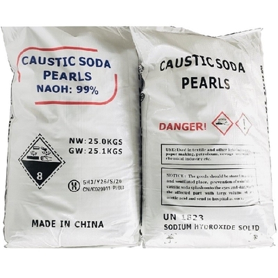 水酸化ナトリウムの腐食性ソーダ主要な製造者99%の腐食剤ソーダ薄片CAS 1310-73-2